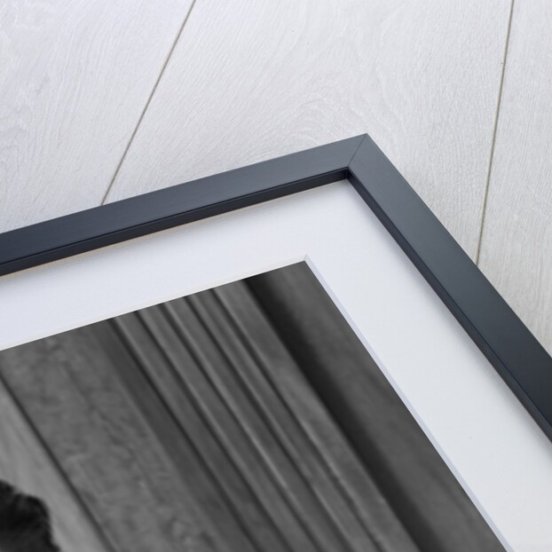 1940s Worried Woman Businesswoman Executive At Desk Thinking by Anonymous