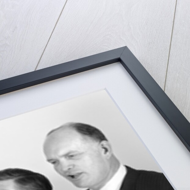 1960s Quartet Of Four Businessmen Salesmen Singing Harmony Together by Anonymous