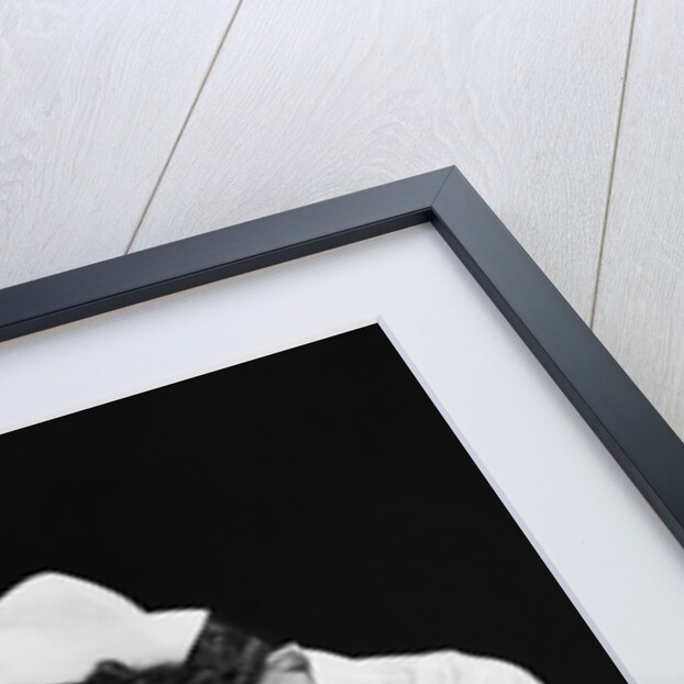 1940s Woman Nurse Changing Baby Diaper In Nursery by Anonymous