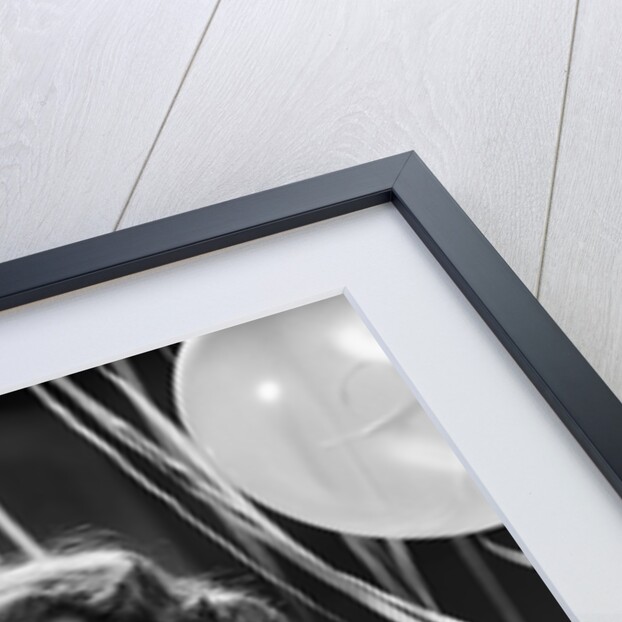 1940s 1950s Woman in Party Dress for New Year's by Anonymous