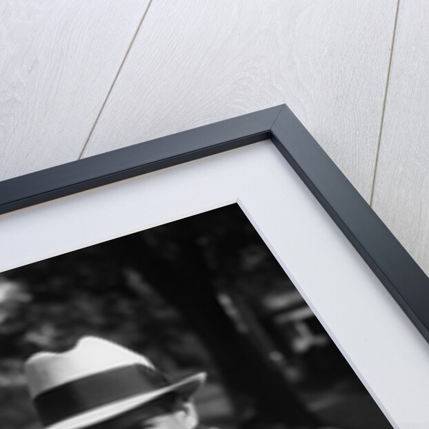1930s Family Portrait Man Father Woman Mother Boy Son Riding In Convertible Automobile by Anonymous