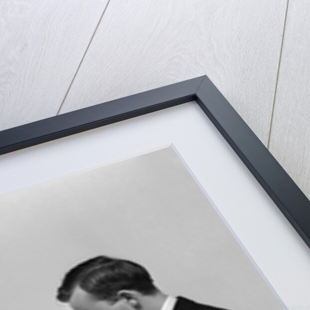 1930s 1940s Man Doctor Showing New Born Infant Baby To Proud Father by Anonymous