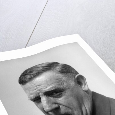 1930s 1940s Portrait Of Gruff Older Man Businessman Salesman Character Winking by Anonymous