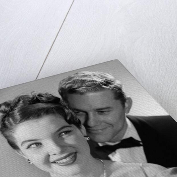 1950s 1960s Happy Couple Wearing Formal Evening Attire by Anonymous