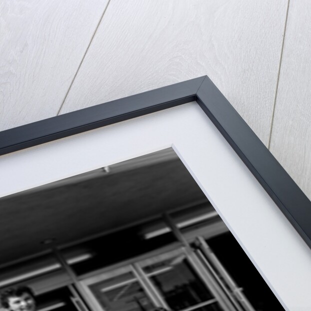 1950s Family Walking Out Of Supermarket Store by Anonymous