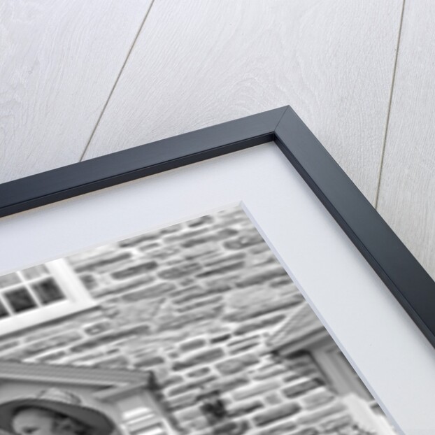 1930s 1940s Couple Leaving Home Carrying Luggage by Anonymous