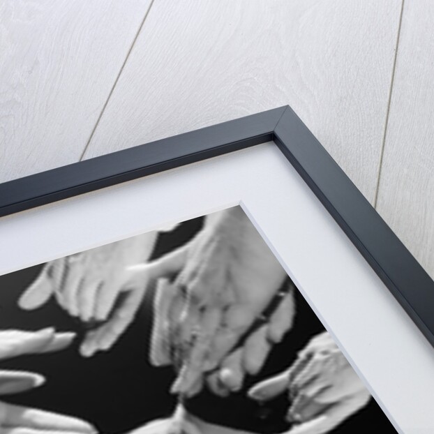 1950s Montage Of Many Man And Woman Hands Clapping by Anonymous