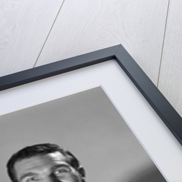 1960s Man Father Holding Baby Care Book by Anonymous