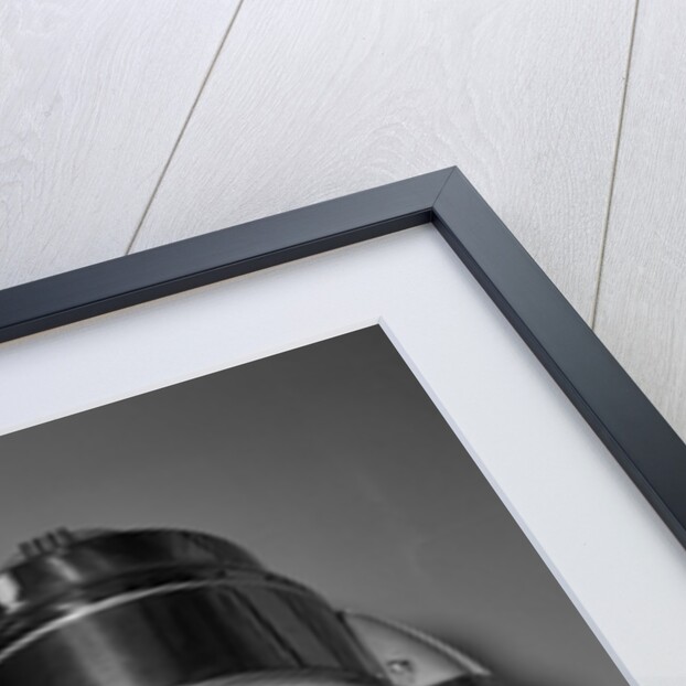 1950s Two Women Under Hair Dryers Towels Around Shoulders Hair Nets by Anonymous
