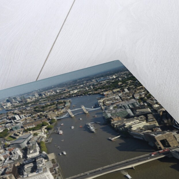 Thames River and London by Anonymous