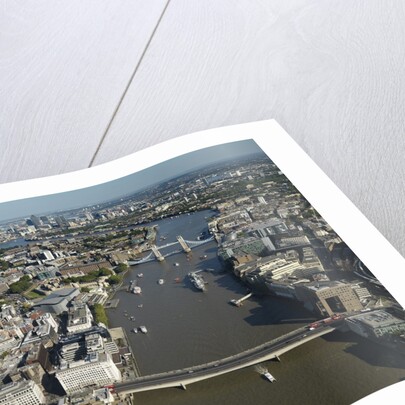 Thames River and London by Anonymous
