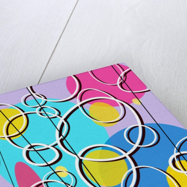 Retro Circles Pattern by Anonymous
