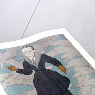 Caricature of Noel Coward by Max Beerbohm