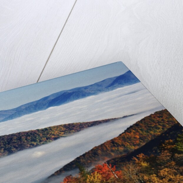 Fog Over Appalachian Mountains in Autumn by Anonymous
