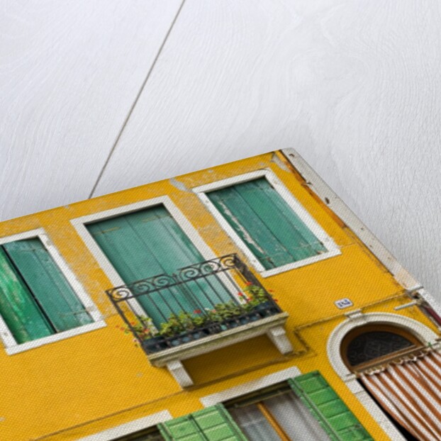 Colorful House on Burano Island by Anonymous