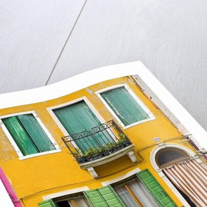 Colorful House on Burano Island by Anonymous