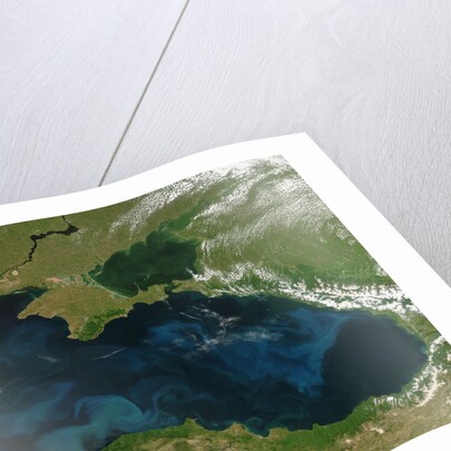 Low Earth Orbit View of the Black Sea by Anonymous