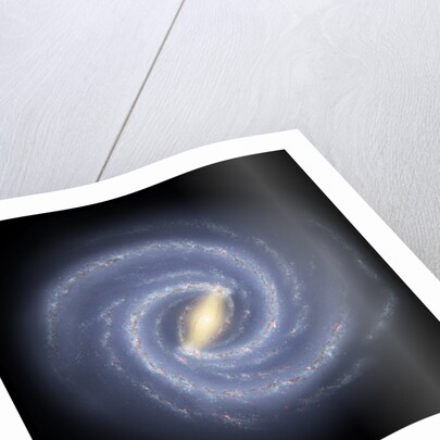Artist's Conception of the Milky Way by Anonymous