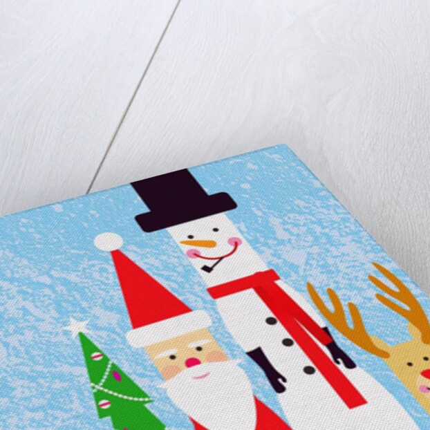 Christmas Figures by Anonymous