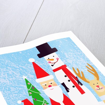 Christmas Figures by Anonymous