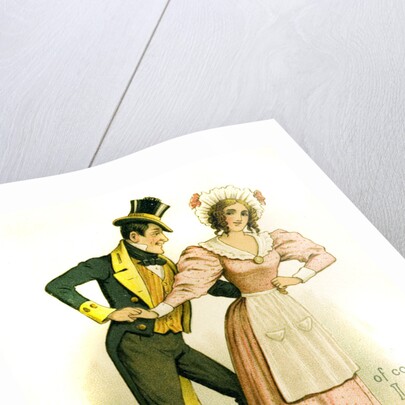 Sam Weller and Mary Illustration by Anonymous