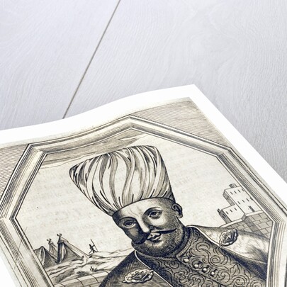 Portrait of Humbaraci Ahmet Pasa by Anonymous