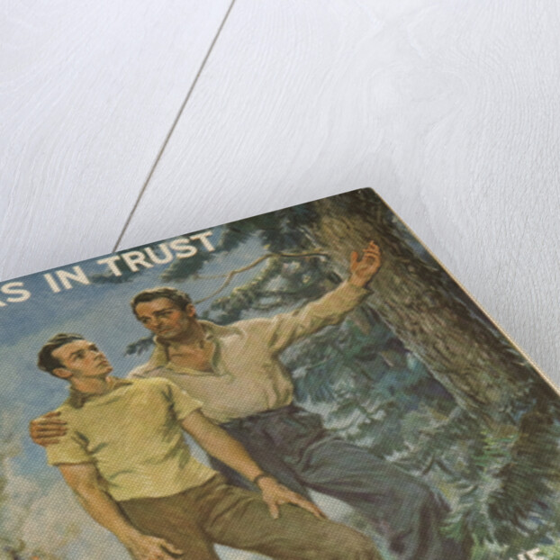 Yours In Trust Poster by James Montgomery Flagg