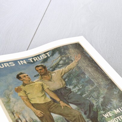 Yours In Trust Poster by James Montgomery Flagg