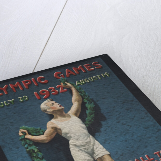 Olympic Games 1932 Poster by Julio Kilenyi