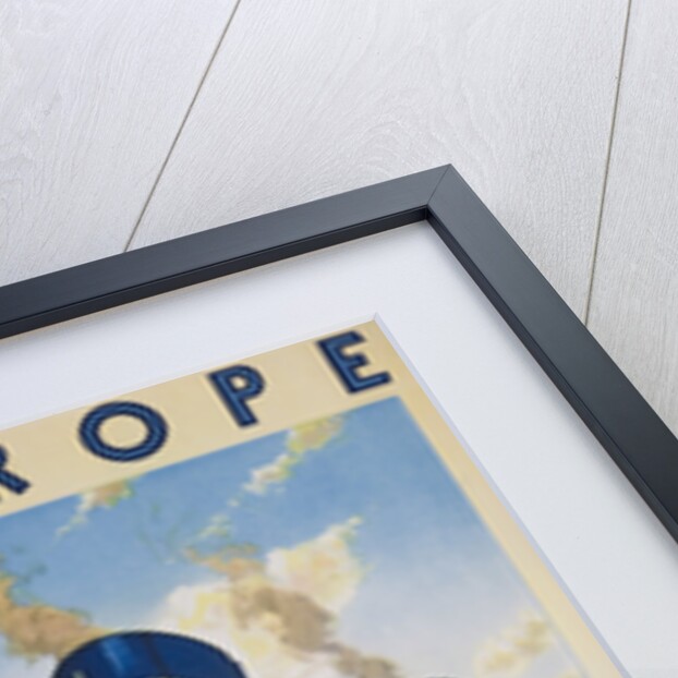 To Europe United States Lines Poster by Anonymous