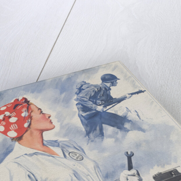 She's a WOW Poster by Adolph Treidler