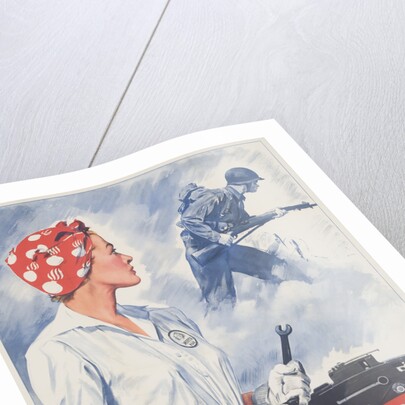 She's a WOW Poster by Adolph Treidler