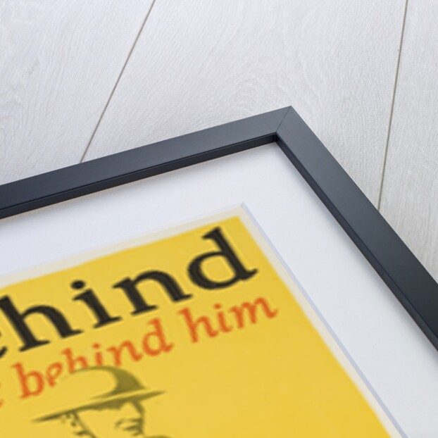 Get Behind the Girl He Left Behind Him Poster by Guenther