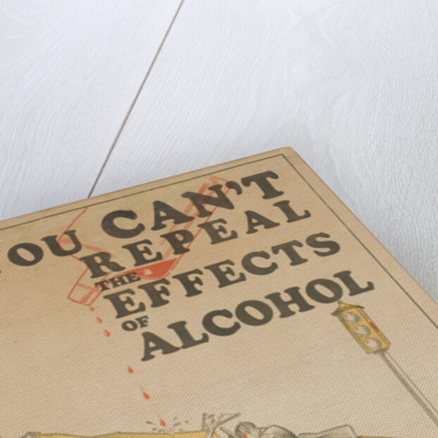 Gasoline and Liquor Don't Mix! Poster by Anonymous