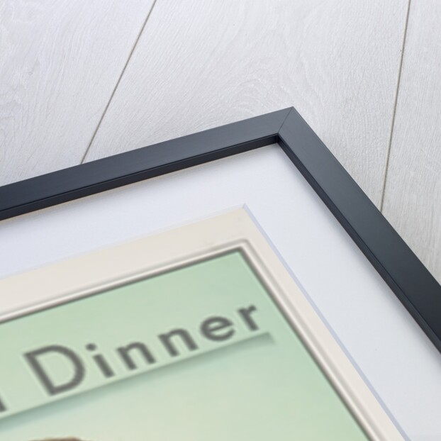 A Good Dinner Poster by Anonymous