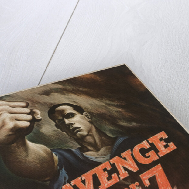 Avenge December 7 Poster by Bernard Perlin