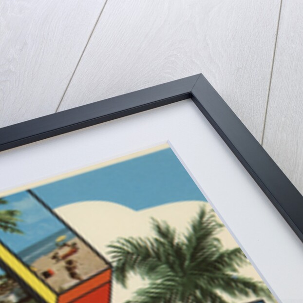 Greetings from Miami Beach Postcard by Anonymous