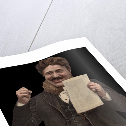 Stocks Up Die-Cut Scrap by Anonymous