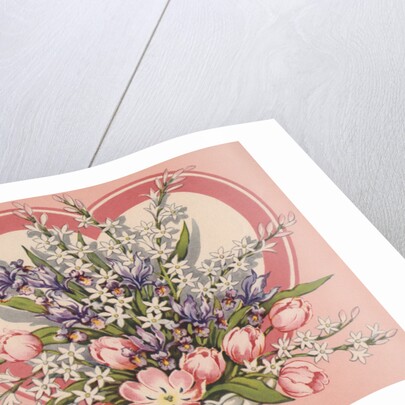 Illustration of Flower Arrangement by Anonymous