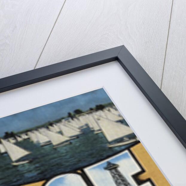 Greetings from Orange County California Postcard by Anonymous