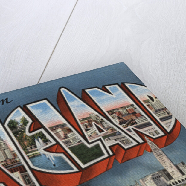 Greetings from Cleveland Postcard by Anonymous