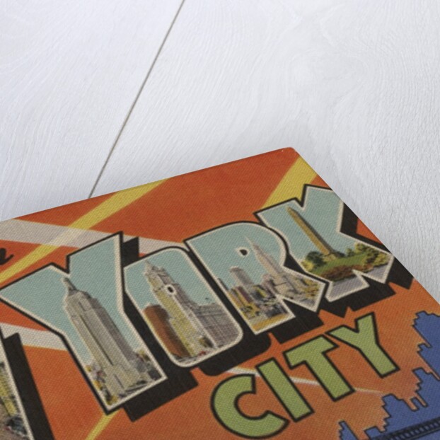 Greetings from New York City Postcard by Anonymous