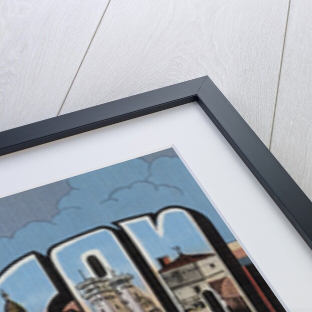 Greetings from Michigan Postcard by Anonymous