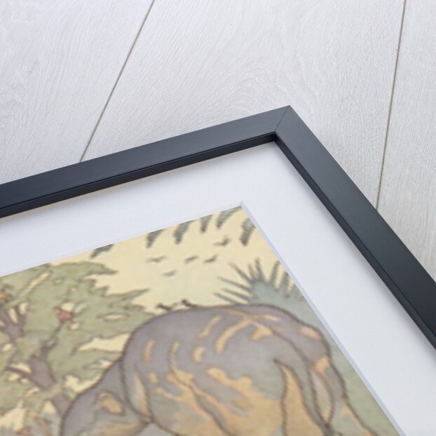 Illustration of the Golden Age of Mammals by E. Boyd Smith