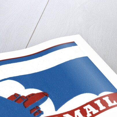 Airmail Mailing Label by Anonymous