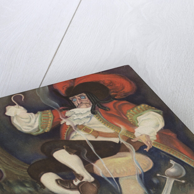 Illustration of Captain Hook by Roy Best