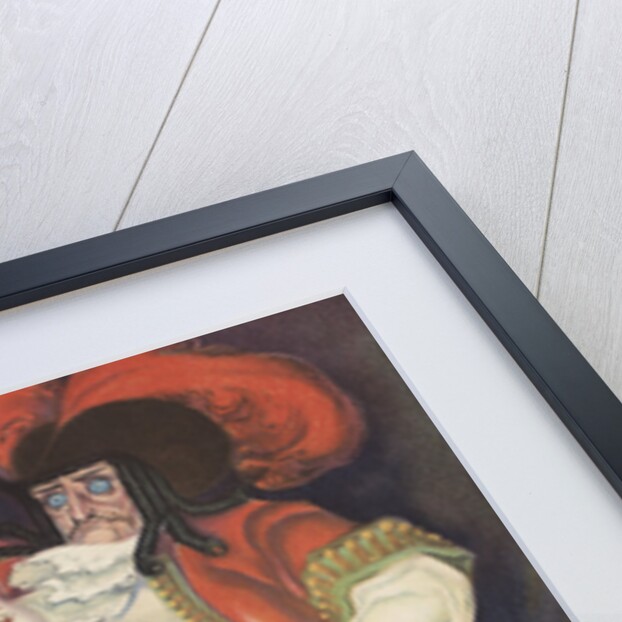 Illustration of Captain Hook by Roy Best