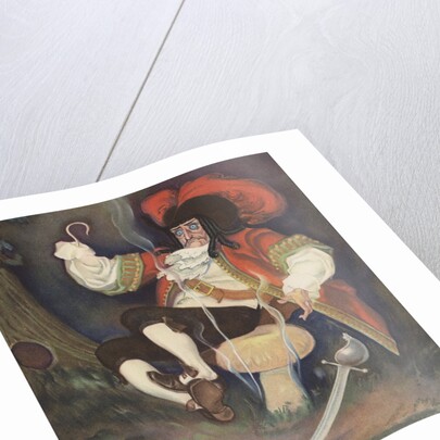 Illustration of Captain Hook by Roy Best