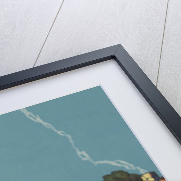 Illustration of Cottage in Country by Anonymous