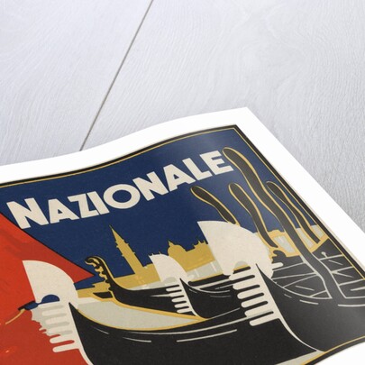Hotel Nazionale Venezia Luggage Label by Anonymous